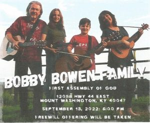 Bobby Bowen Family Band